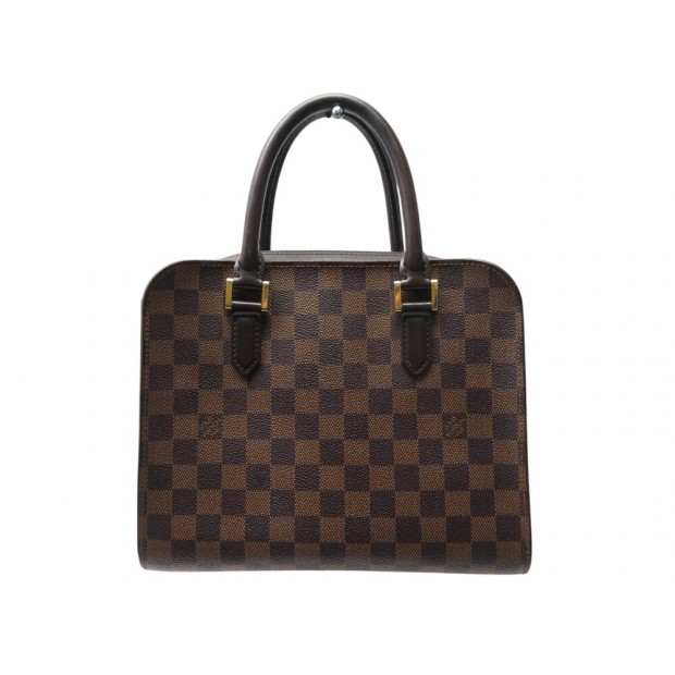 SAC A MAIN LOUIS VUITTON TRIANA N51155 TOILE DAMIER EBENE CANVAS HANDBAG 1225€