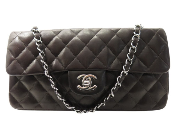 sac a main chanel east west timeless simple rabat cuir