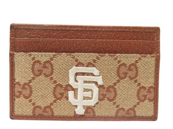 portefeuille gucci x san francisco giants porte cartes