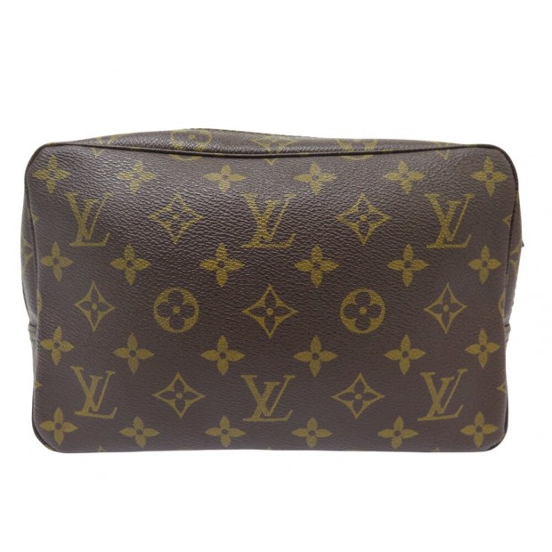 VINTAGE POCHETTE LOUIS VUITTON TROUSSE DE TOILETTE PM TOILE MONOGRAM CLUTCH 690€