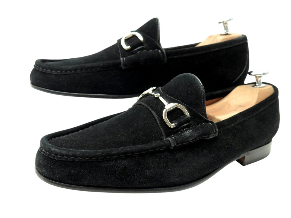 雪*姫様 GUCCI MOCASSINO PELLE MORS. MET. 7B chaussures-gucci-mocassins-