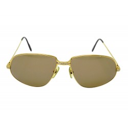 VINTAGE LUNETTES SOLEIL CARTIER PANTHERE GM T8100035 PLAQUE OR SUNGLASSES 970€