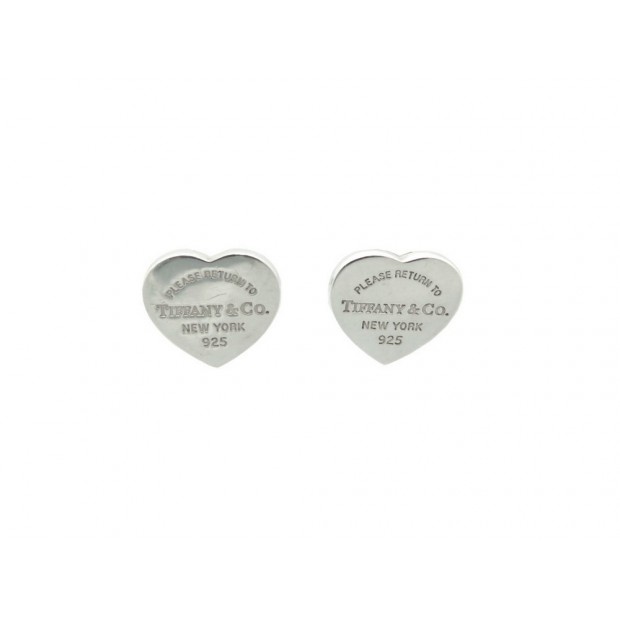 BOUCLES D'OREILLES TIFFANY & CO COEUR MINI RETURN TO 23900564 EN ARGENT 925 170€