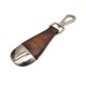 PORTE CLES BERLUTI SHOEHORN CHAUSSE PIED CUIR MARRON LEATHER KEY RING 440€