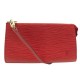 VINTAGE SAC A MAIN LOUIS VUITTON POCHETTE ACCESSOIRES CUIR EPI M51957 BAG 1180€