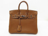  sac a main hermes birkin 25 en cuir barenia