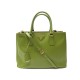 SAC A MAIN PRADA GALLERIA CUIR SOFFIANO VERT 