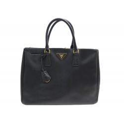 SAC A MAIN PRADA GALLERIA GM EN CUIR SAFFIANO NOIR BLACK PURSE HAND BAG 4000€