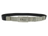 ceinture christian dior design maillons en metal t 75