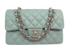  sac a main chanel timeless pm en cuir caviar vert
