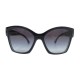 NEUF LUNETTES DE SOLEIL CHANEL PAPILLON LOGO CC 71382 NOIR BOITE SUNGLASSES 470€