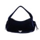 NEUF SAC A MAIN PRADA EN VELOURS BLEU MARINE BLUE VELVET PURSE HAND BAG 1050€