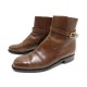 CHAUSSURES MANUFACTURE JM WESTON 8D 42 BOTTINES JODHPUR CUIR MARRON BOOTS 700€