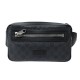 SAC CEINTURE GUCCI 474293 BANANE TOILE SUPREME GG NOIRE SACOCHE BELT BAG 790€