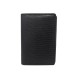 NEUF PORTEFEUILLE LOUIS VUITTON ORGANIZER DE POCHE CUIR LEZARD NOIR WALLET 1115€