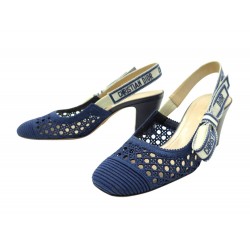 CHAUSSURES CHRISTIAN DIOR ESCARPINS 36.5 SLINGBACK DIOR & MOI CANNAGE MESH 1250€