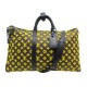 NEUF SAC DE VOYAGE LOUIS VUITTON KEEPALL TRIANGLE 50 MONOGRAM M45069 TRAVEL BAG