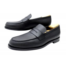 CHAUSSURES LOUIS VUITTON MOCASSINS SORBONNE 1A2BUH 11 45 CUIR NOIR SHOES 1350€