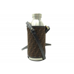 NEUF GOURDE ISOTHERME FENDI 7AR972 ETUI BANDOULIERE MONOGRAMME FF WATER BOTTLE