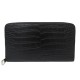NEUF PORTEFEUILLE LOUIS VUITTON ZIPPY CUIR CROCODILE NOIR NEW BLACK WALLET 5250€