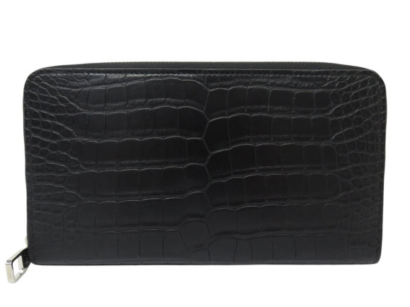  portefeuille louis vuitton zippy cuir crocodile