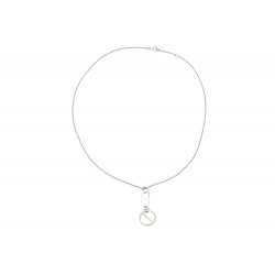 COLLIER HERMES PENDENTIF AZUR PM CHAINE D'ANCRE EN ARGENT BOITE SILVER NECKLACE