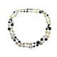 NEUF COLLIER CHANEL SAUTOIR DE 2009 PERLES LOGO CC STRASS PEARLS NECKLACE 1890€