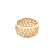 NEUF BAGUE TIFFANY & CO PALM VILLA T49 OR JAUNE 18K 3.8GR YELLOW GOLD RING 820€