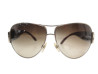 lunettes de soleil chanel aviateur logo cc 4128 metal
