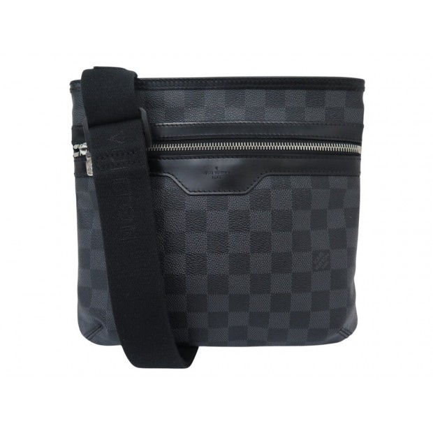 NEUF SACOCHE LOUIS VUITTON THOMAS TOILE DAMIER GRAPHITE BANDOULIERE N58028 1590€