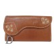 PORTEFEUILLE CHRISTIAN DIOR SADDLE CUIR CAMEL PORTE MONNAIE LEATHER WALLET 880€
