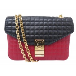 NEUF SAC A MAIN CELINE C BAG 187253 EN CUIR BICOLORE BANDOULIERE HAND BAG 3300€