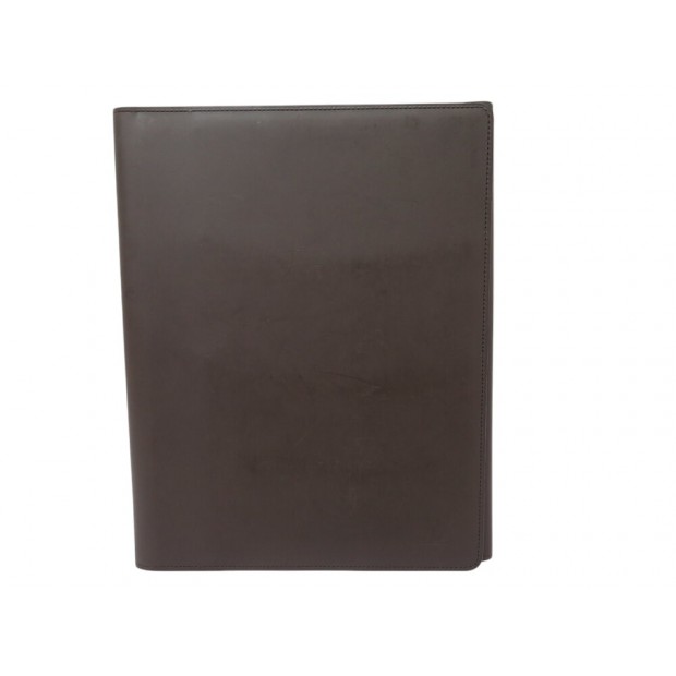 NEUF NECESSAIRE DE BUREAU LOUIS VUITTON M85116 PORTE BLOCK EN CUIR DESK SUPPLIES