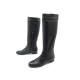 BOTTES MIU MIU 38.5 CUIR NOIR 