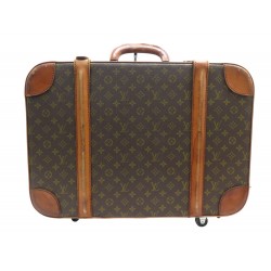 VINTAGE VALISE LOUIS VUITTON STRATOS 60 EN TOILE MONOGRAM CANVAS SUITCASE 1750€
