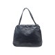 NEUF SAC A MAIN PRADA BOW EN CUIR NAPPA BLEU MARINE CABAS HAND BAG PURSE 3200€