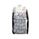 HAUT TOP CHANEL P61309V46577 BLOUSE VOLANTS BOUTONS COQUILLAGES 36 S SHIRT 3800€