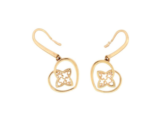 boucles d'oreilles louis vuitton idylle blossom coeur