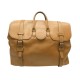 VINTAGE SAC DE VOYAGE HERMES DRAG 55 EN CUIR VACHE NATURELLE WEEK END LUGGAGE