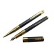 NEUF LOT ST DUPONT D-INITIAL 260205/265201 STYLO PLUME + BILLE LAQUE PEN 470€