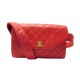 VINTAGE SAC A MAIN CHANEL FERMOIR TIMELESS CUIR MATELASSE ROUGE HAND BAG 5500€