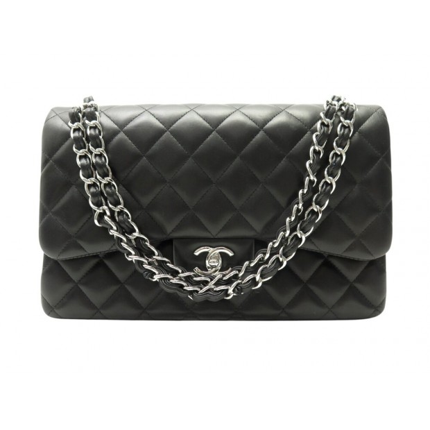 NEUF SAC A MAIN CHANEL TIMELESS GRAND CLASSIQUE JUMBO LEATHER HANDBAG 11100€