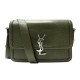 NEUF SAC A MAIN SAINT LAURENT SOLFERINO MEDIUM 711039 CUIR LEZARD KAKI BAG 6340€