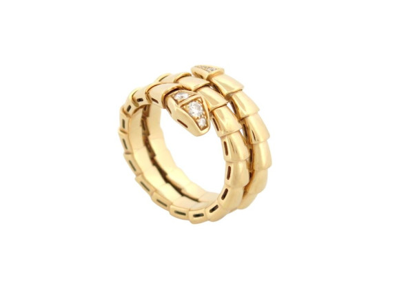  bague bulgari serpenti viper diamants 357878 en