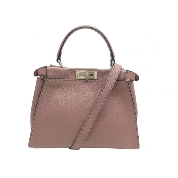 NEUF SAC A MAIN FENDI PEEKABOO MEDIUM 8BN290 BANDOULIERE EN CUIR HAND BAG 5000€