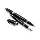 NEUF PARURE 2 STYLOS MONTBLANC BOHEME PLUME + ROLLERBALL BLEU SAPHIR PEN 1065€