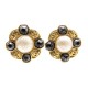 VINTAGE BOUCLES D OREILLES CHANEL 1