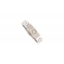NEUF BAGUE CARTIER LOVE PM 1 DIAMANT CRB4050500 54 OR BLANC 18K GOLD RING 2740€