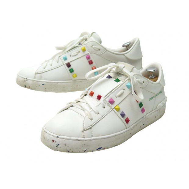 BASKETS VALENTINO ROCKSTUD UNTITLED OPEN FOR A CHANGE 41 IT 42 FR SNEAKERS 750€