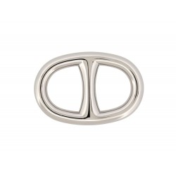 NEUF ANNEAU DE FOULARD HERMES CHAINE D'ANCRE H601373S PALLADIE SCARF RING 210€